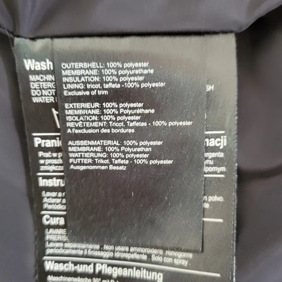 Burton Women's Quilted Black Puffer Parka Insulated Hooded Extra Small 0/2 - Picture 6 of 9